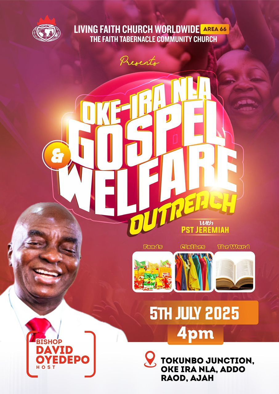 Okera Gospel and Welfare Crusade flyer